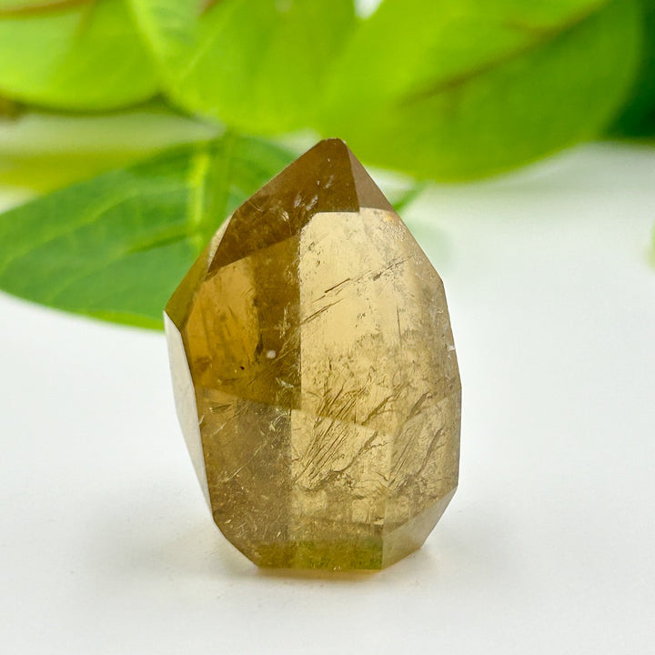 Citrine Crystal Polished Point from Minas Gerais Brazil ( 19 )