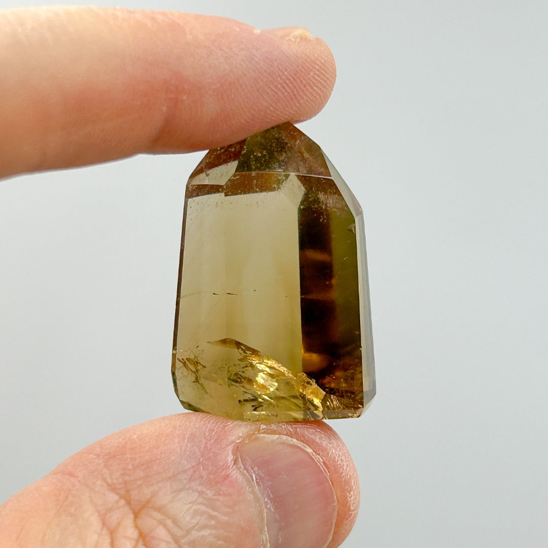 Citrine Crystal Polished Point from Minas Gerais Brazil ( 20 )