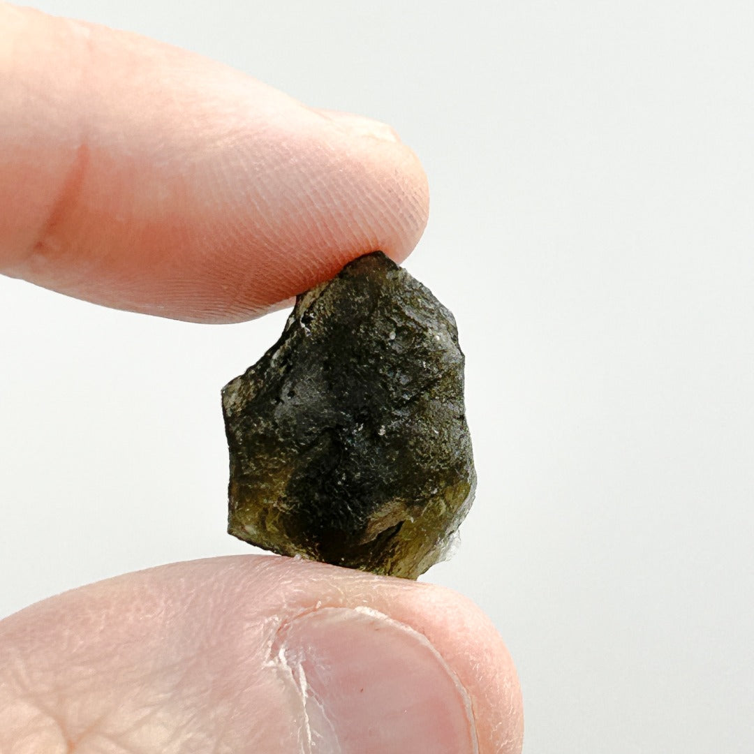 Moldavite Natural Tektite Powerful Crystal 2.4gm ( 195 )