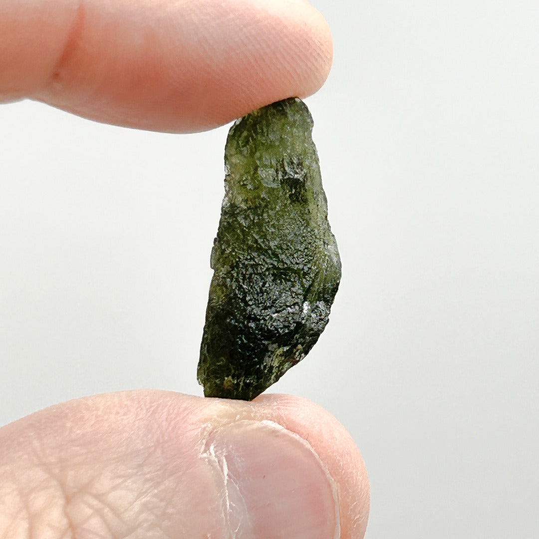 Moldavite Natural Tektite Powerful Crystal 2.4gm ( 197 )