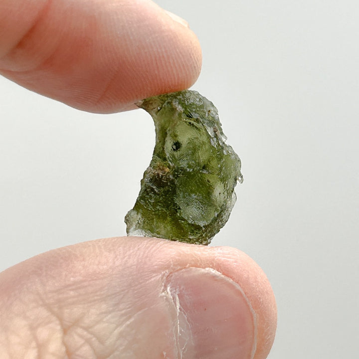 Moldavite Natural Tektite Powerful Crystal 1.6gm ( 198 )