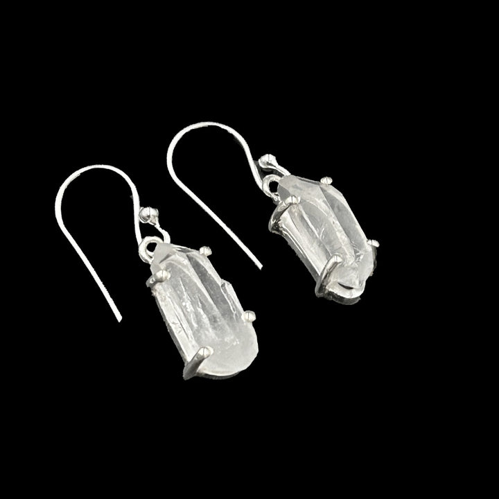 Herkimer Diamond Sterling Silver Earrings ( HD1 )