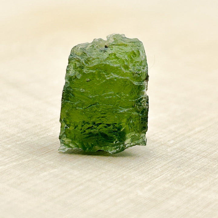 Moldavite Natural Tektite Powerful Crystal 2.2gm ( 1 )