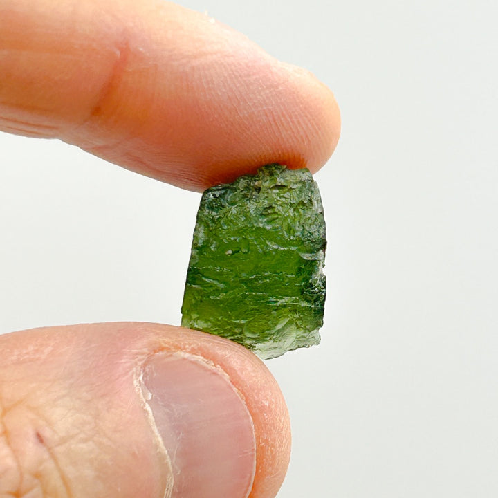 Moldavite Natural Tektite Powerful Crystal 2.2gm ( 1 )