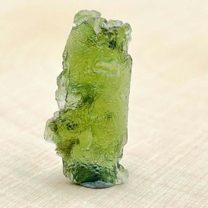 Moldavite Natural Tektite Powerful Crystal 2.4gm ( 3 )