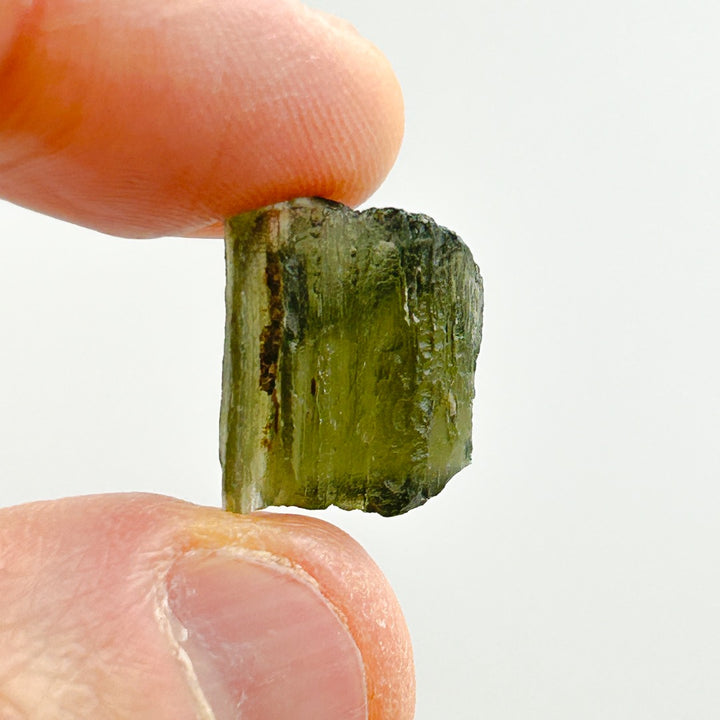 Moldavite Natural Tektite Powerful Crystal 1.9gm ( 6 )