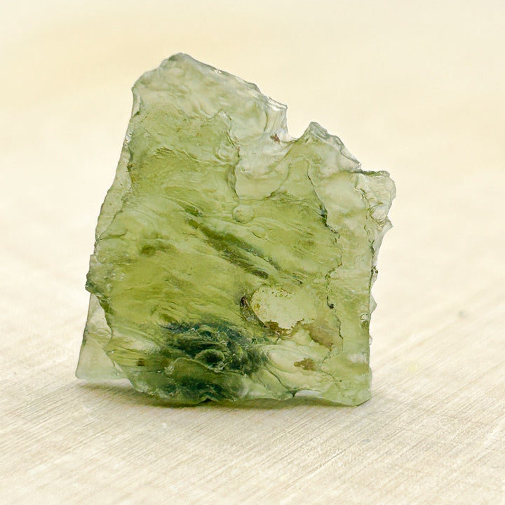 Moldavite Natural Tektite Powerful Crystal 2gm ( 7 )