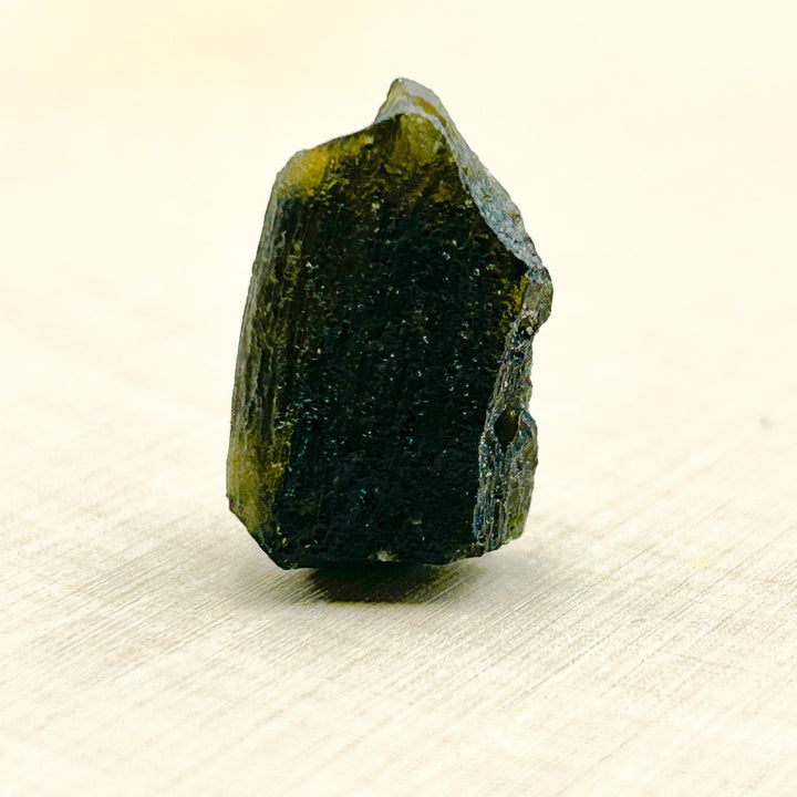 Moldavite Natural Tektite Powerful Crystal 1.2gm ( 8 )