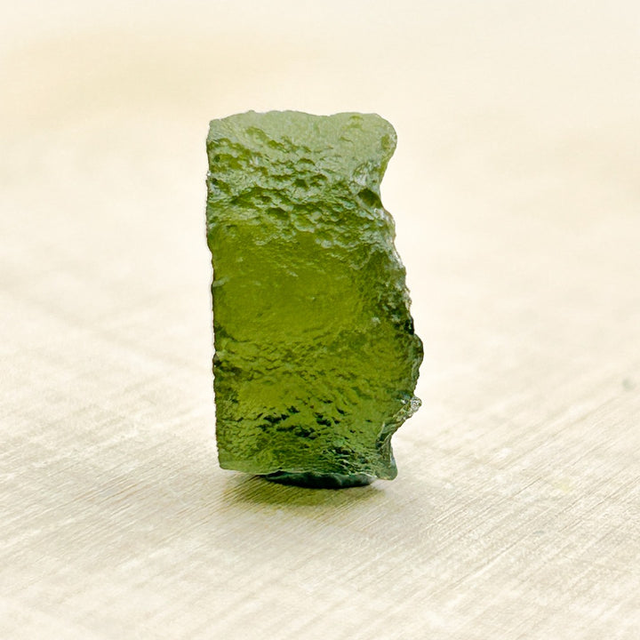 Moldavite Natural Tektite Powerful Crystal 1.8gm ( 9 )