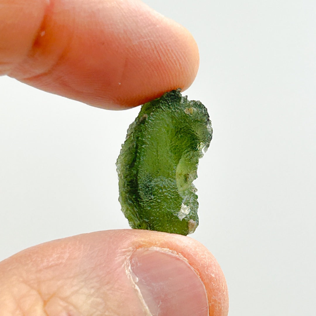 Moldavite Natural Tektite Powerful Crystal 2.7gm ( 16 )