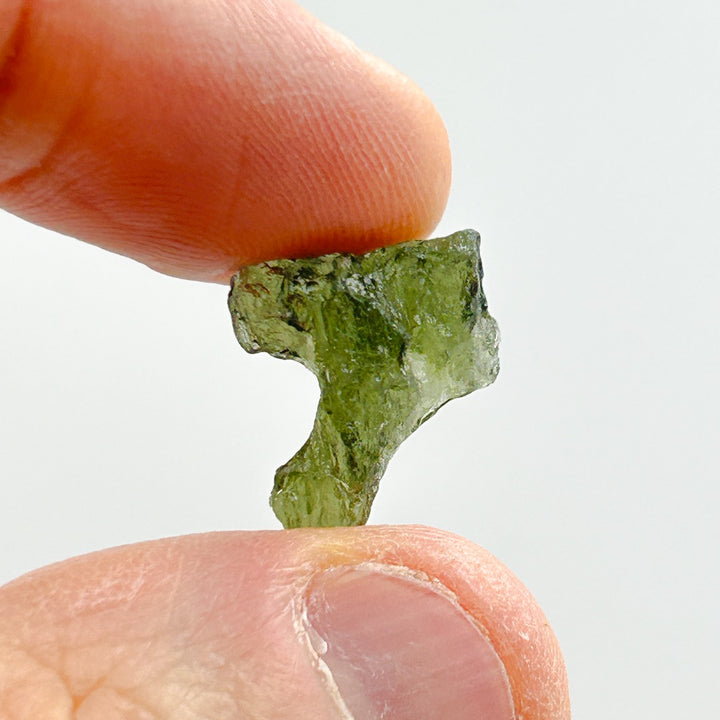 Moldavite Natural Tektite Powerful Crystal 1.1gm ( 19 )