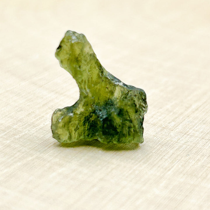 Moldavite Natural Tektite Powerful Crystal 1.1gm ( 19 )