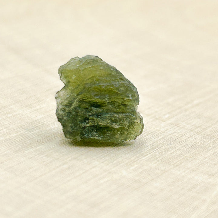 Moldavite Natural Tektite Powerful Crystal 1gm ( 22 )