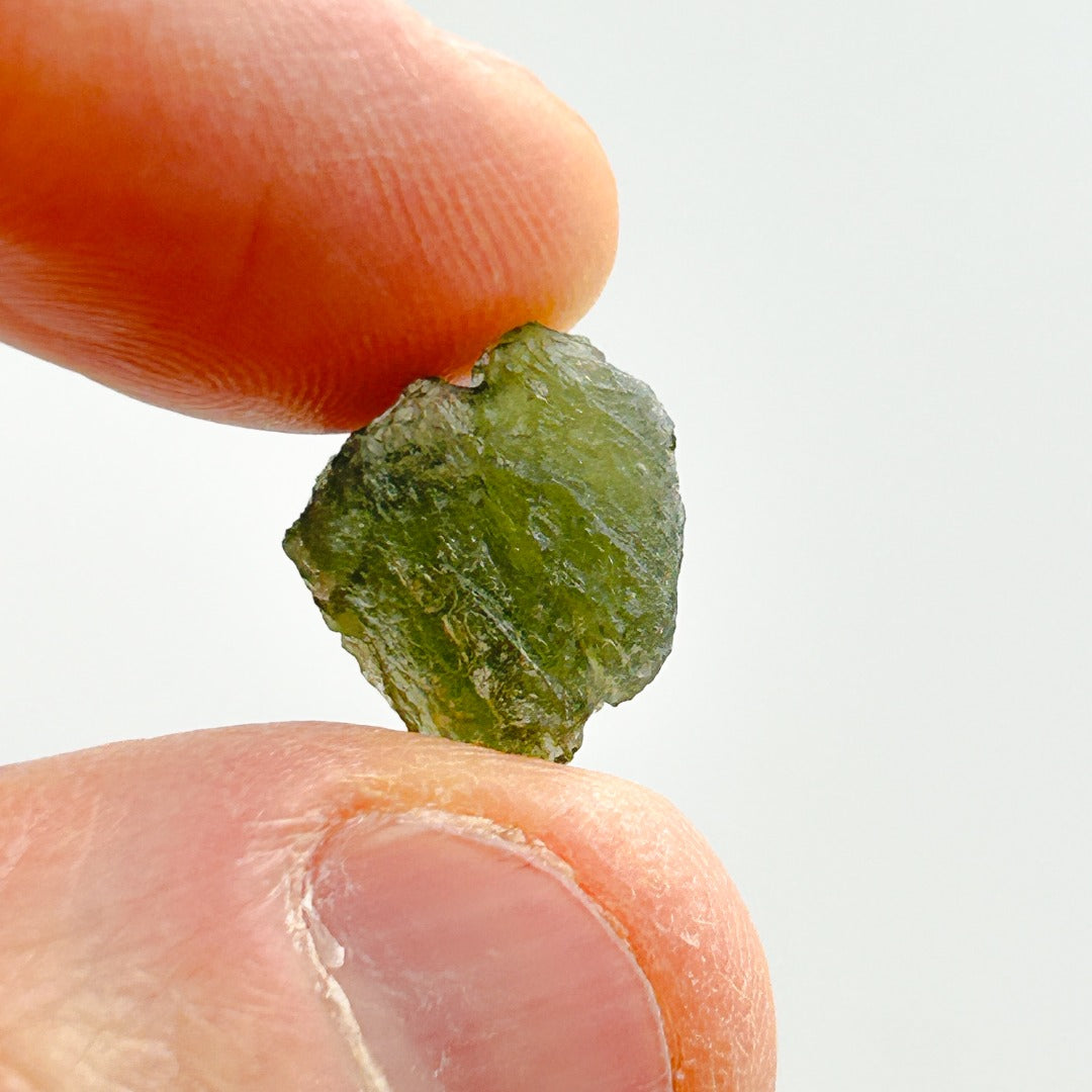 Moldavite Natural Tektite Powerful Crystal 1gm ( 22 )