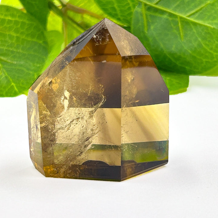 Citrine Crystal Polished Point from Minas Gerais Brazil ( 22 )