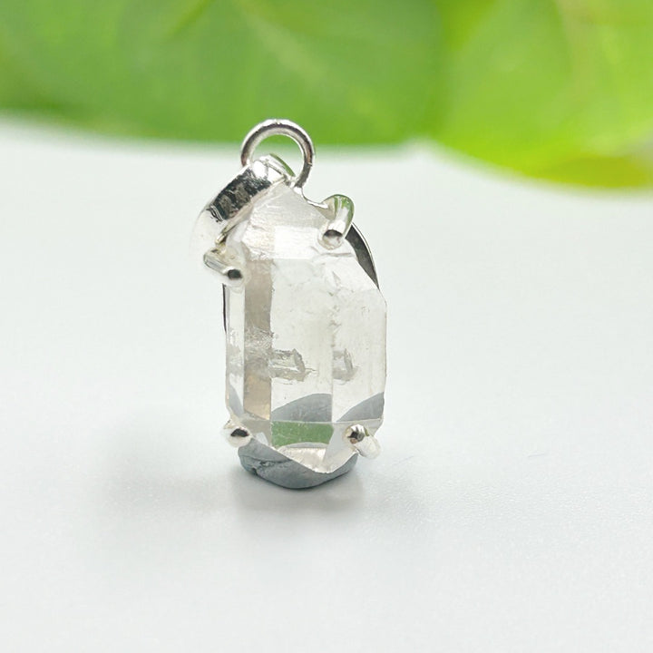 Herkimer Diamond Sterling Silver Pendant ( 6 )