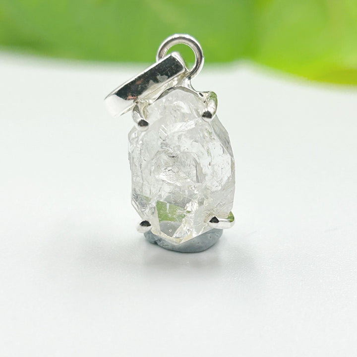 Herkimer Diamond Sterling Silver Pendant ( 7 )