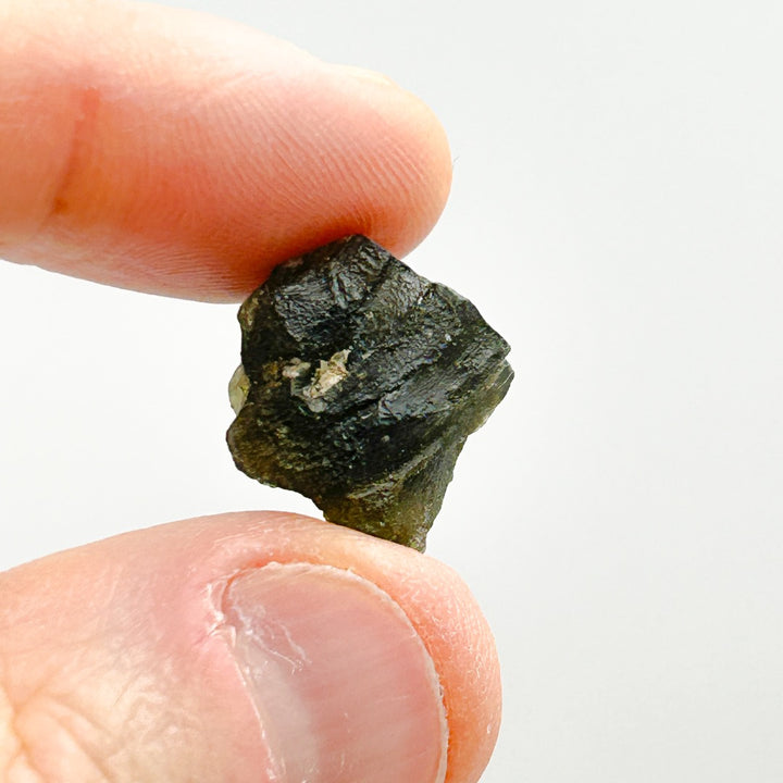 Moldavite Natural Tektite Powerful Crystal 2.8gm ( 15 )