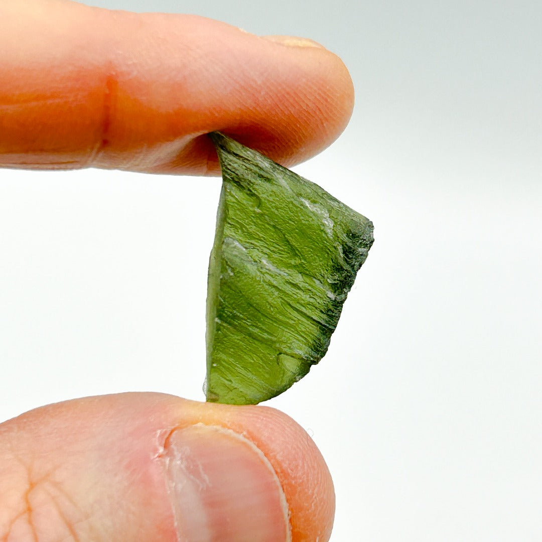 Moldavite Natural Tektites Powerful Crystals 30gm  ( W1 )