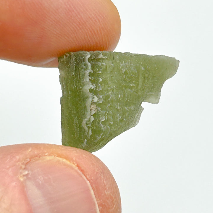 Moldavite Natural Tektite Powerful Crystal 2.2gm ( 23 )