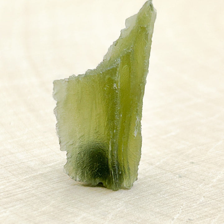 Moldavite Natural Tektite Powerful Crystal 1.6gm ( 24a )