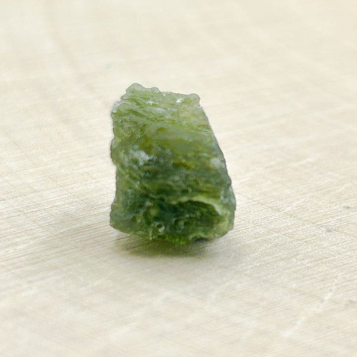 Moldavite Natural Tektite Powerful Crystal 1.2gm ( 25 )