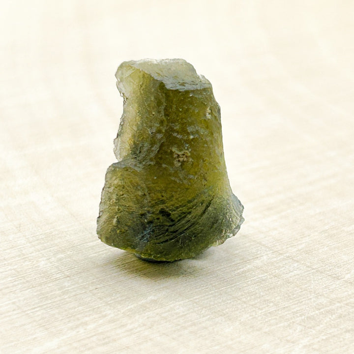 Moldavite Natural Tektite Powerful Crystal 1.8gm ( 26 )