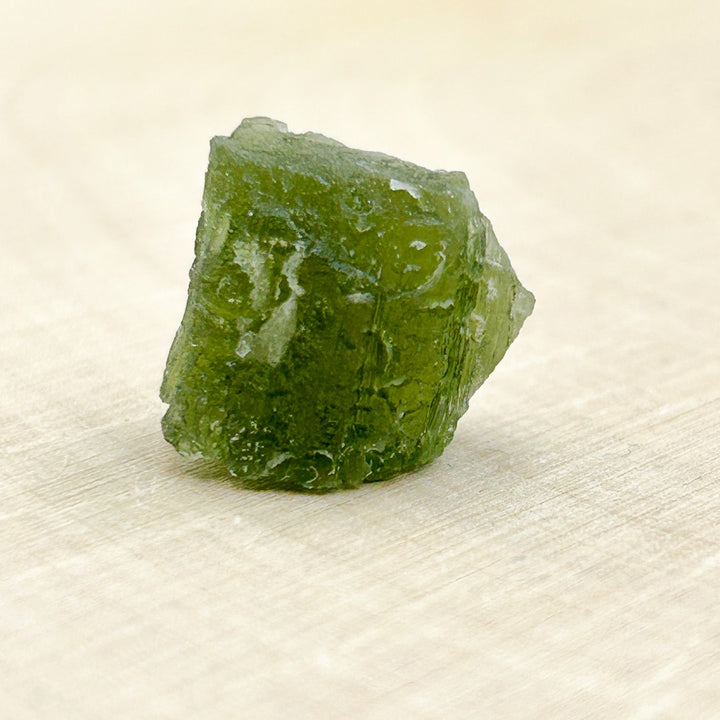 Moldavite Natural Tektite Powerful Crystal 2.5gm ( 202 )