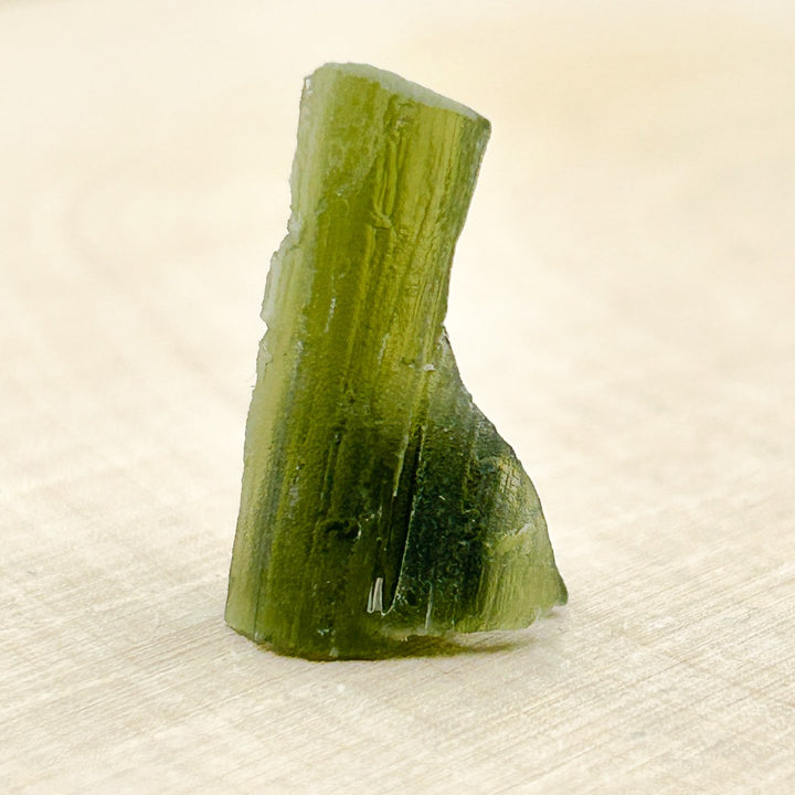 Moldavite Natural Tektite Powerful Crystal 2.1gm ( 202A )