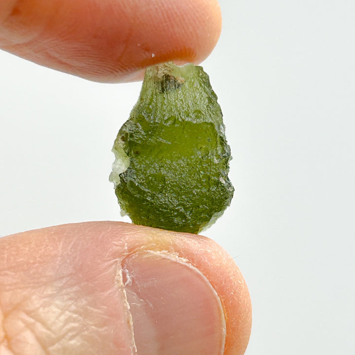 Moldavite Natural Tektite Powerful Crystal 2.2gm ( 203 )