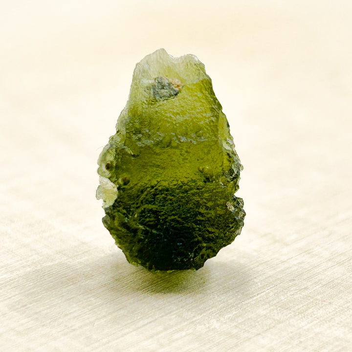 Moldavite Natural Tektite Powerful Crystal 2.2gm ( 203 )