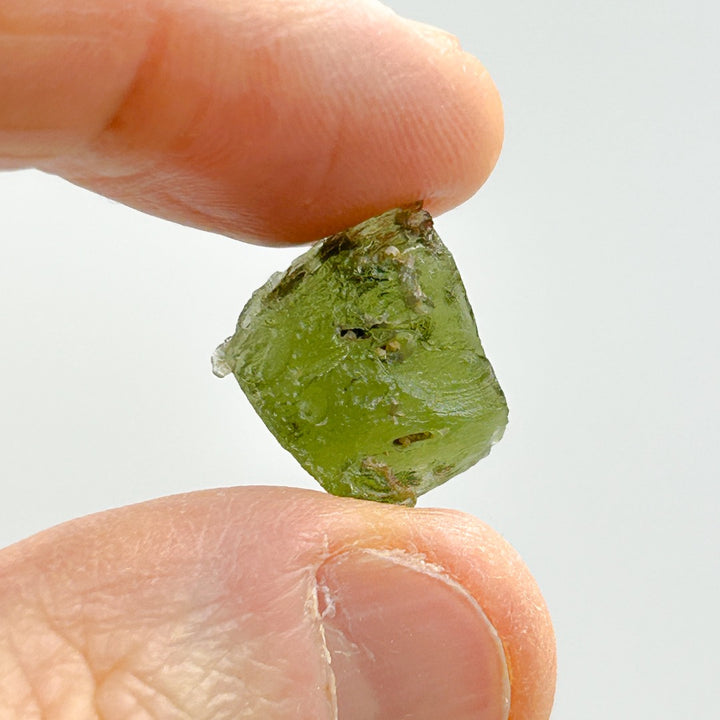 Moldavite Natural Tektite Powerful Crystal 1.9gm ( 206 )