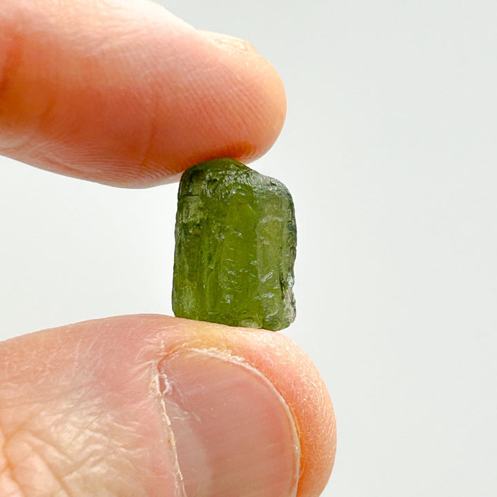 Moldavite Natural Tektite Powerful Crystal 1.6gm ( 208 )