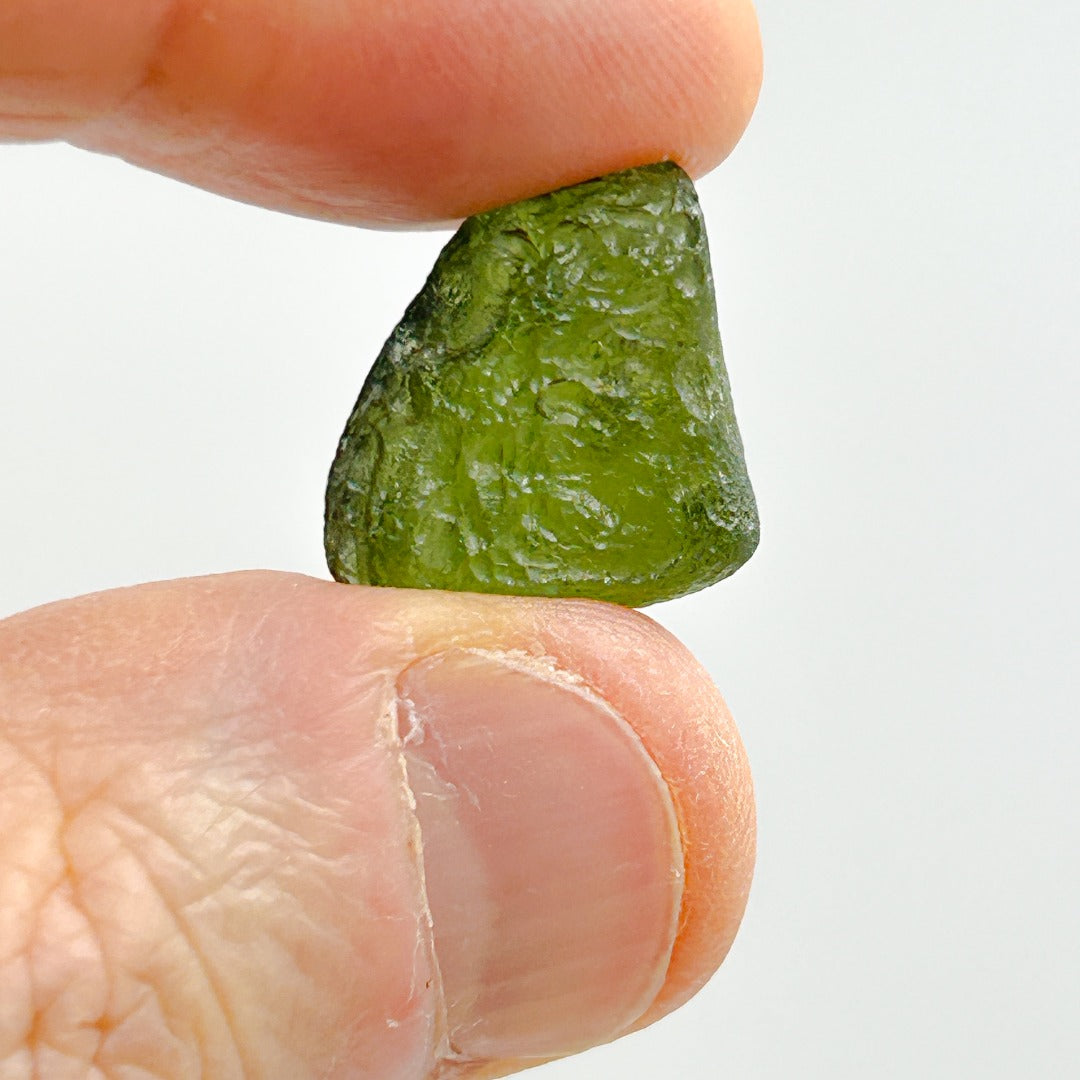 Moldavite Natural Tektite Powerful Crystal 2.6gm ( 209 )