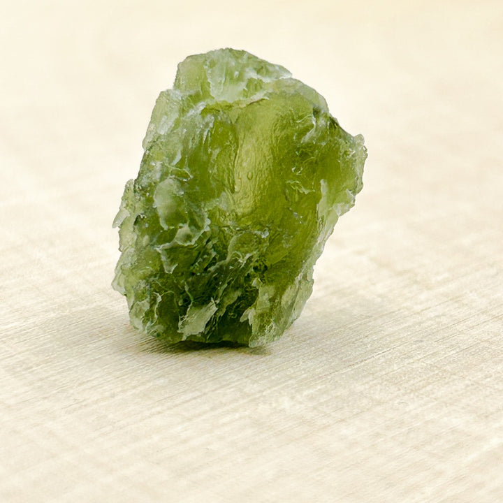 Moldavite Natural Tektite Powerful Crystal 1.8gm ( 211 )