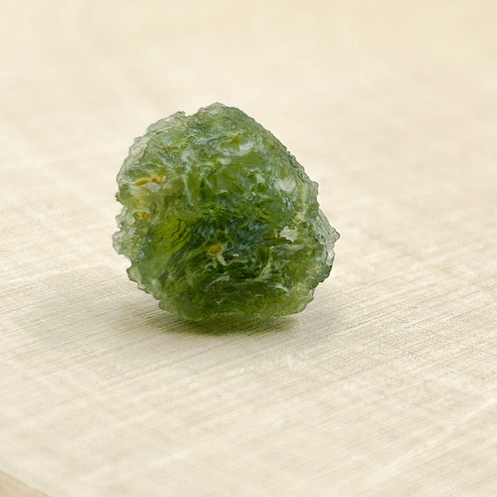 Moldavite Natural Tektite Powerful Crystal 1.4gm ( 213  )