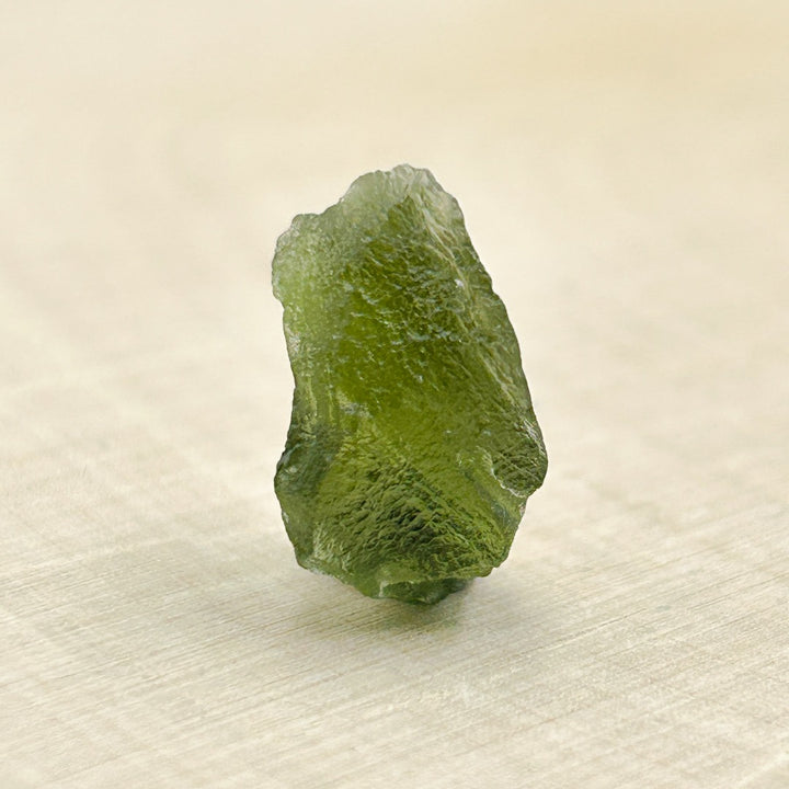 Moldavite Natural Tektite Powerful Crystal 1.4gm ( 213A )