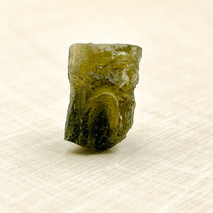 Moldavite Natural Tektite Powerful Crystal 1.6gm ( 214 )