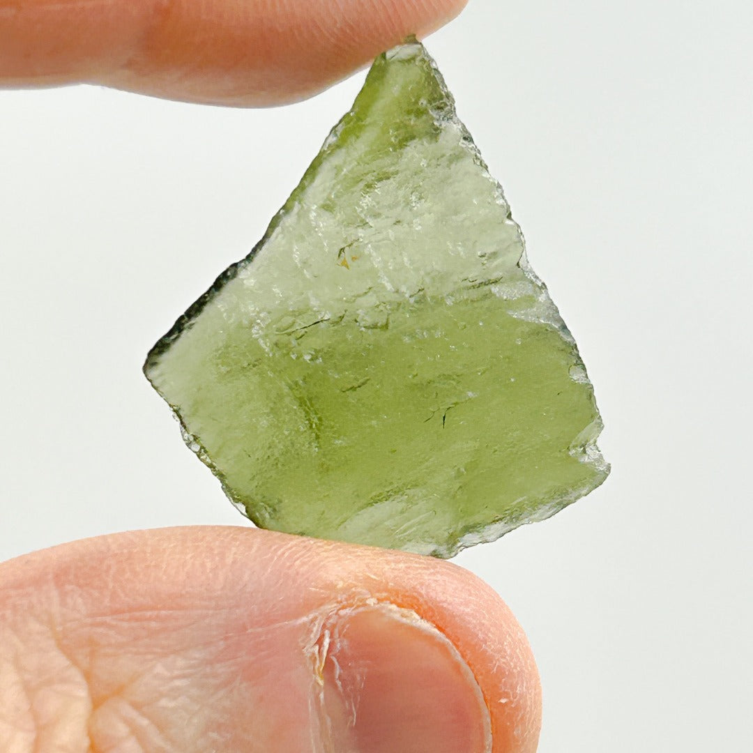 Moldavite Natural Tektite Powerful Crystal 3gm ( 30 )