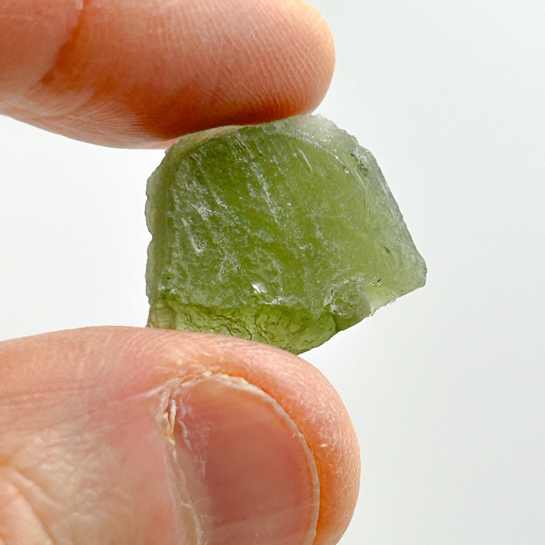 Moldavite Natural Tektite Powerful Crystal 2.6gm (  41 )