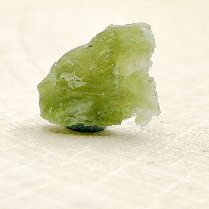 Moldavite Natural Tektite Powerful Crystal 1.3gm ( 43 )