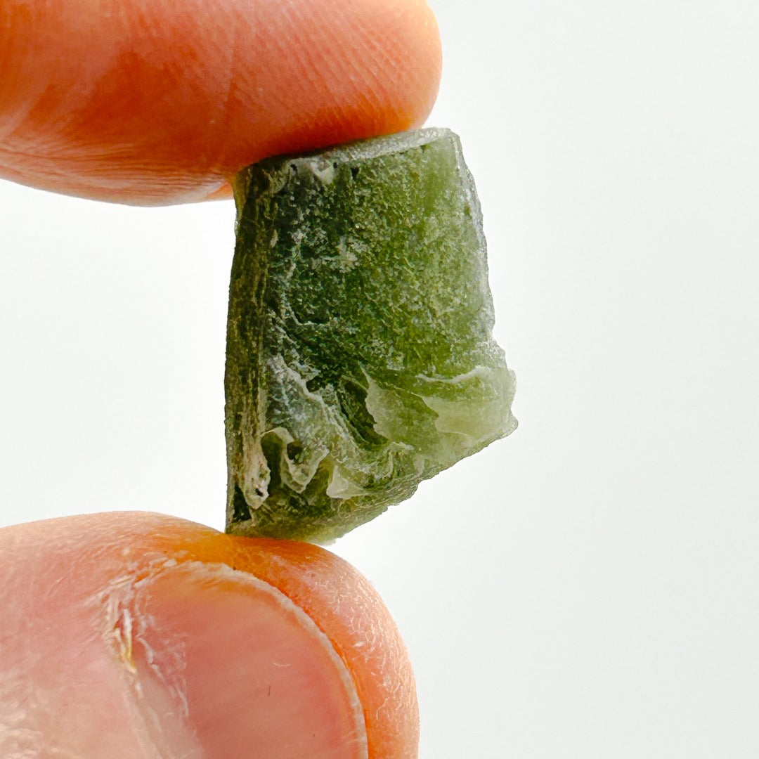 Moldavite Natural Tektite Powerful Crystal 2.9gm ( 45 )