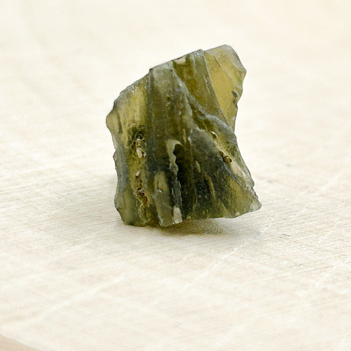 Moldavite Natural Tektite Powerful Crystal 1.9gm ( 47 )