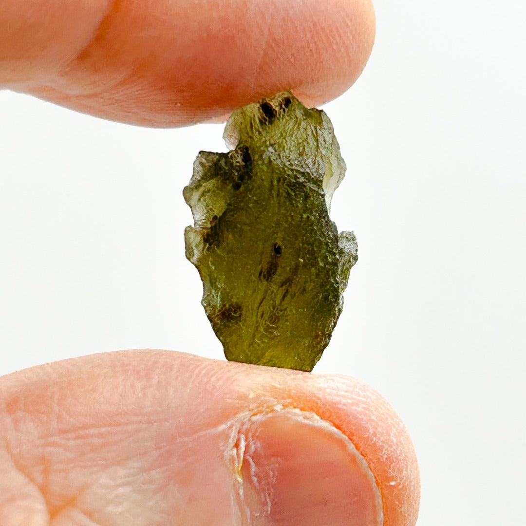 Moldavite Natural Tektite Powerful Crystal 1.5gm ( 48 )