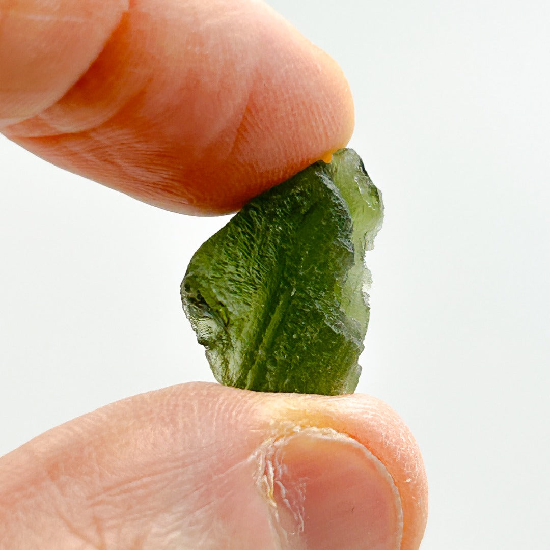 Moldavite Natural Tektite Powerful Crystal 2.1gm ( 49 )