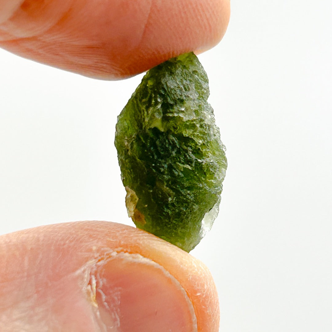 Moldavite Natural Tektite Powerful Crystal 2.2gm ( 50 )