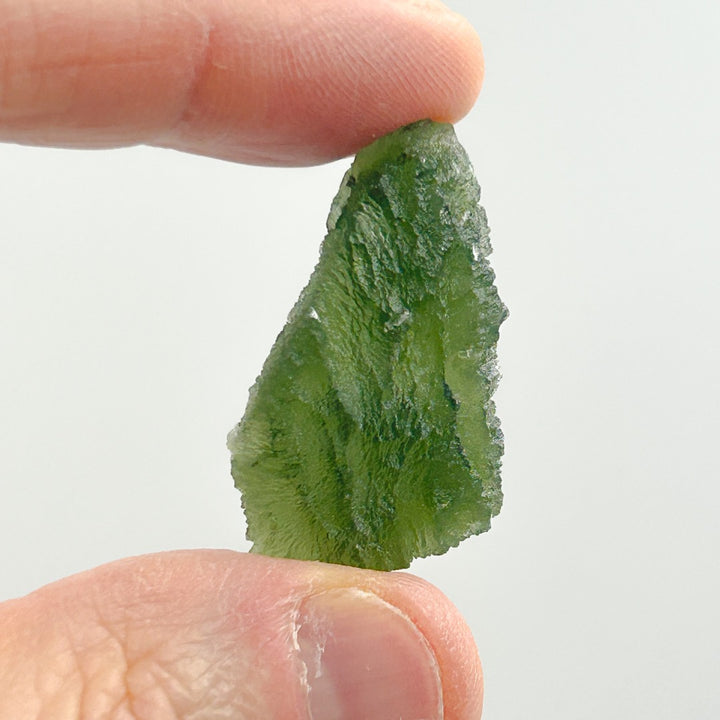 Moldavite Natural Tektite Powerful Crystal 6gm ( 1 )