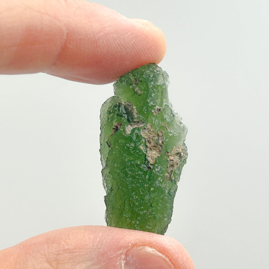 Moldavite Natural Tektite Powerful Crystal 5.3gm ( 3 )