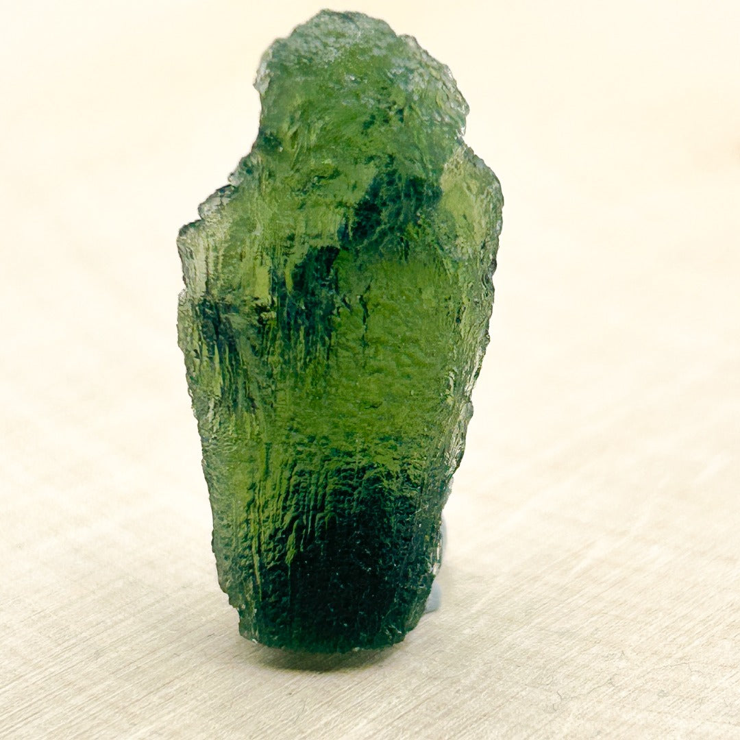 Moldavite Natural Tektite Powerful Crystal 5.3gm ( 3 )