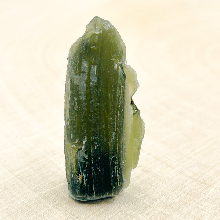 Moldavite Natural Tektite Powerful Crystal 3.9gm ( 4 )